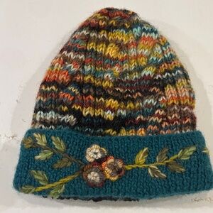 Tara Knit Beanie and Fingerless Mittens